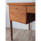 Danish Scandinavian teak desk circa 1960