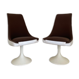 Tulip foot armchairs, 1970