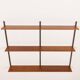 Teak shelf by Kai Kristiansen for FM Mobler, 1960s.