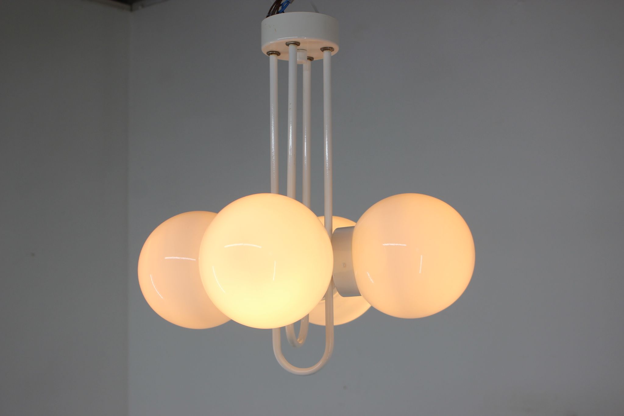 Lustre des années 1970 par Instala Decin Tchécoslovaquie