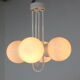 Lustre des années 1970 par Instala Decin Tchécoslovaquie