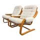 Set of 2 vintage WESTNOFA armchairs / individual armchairs