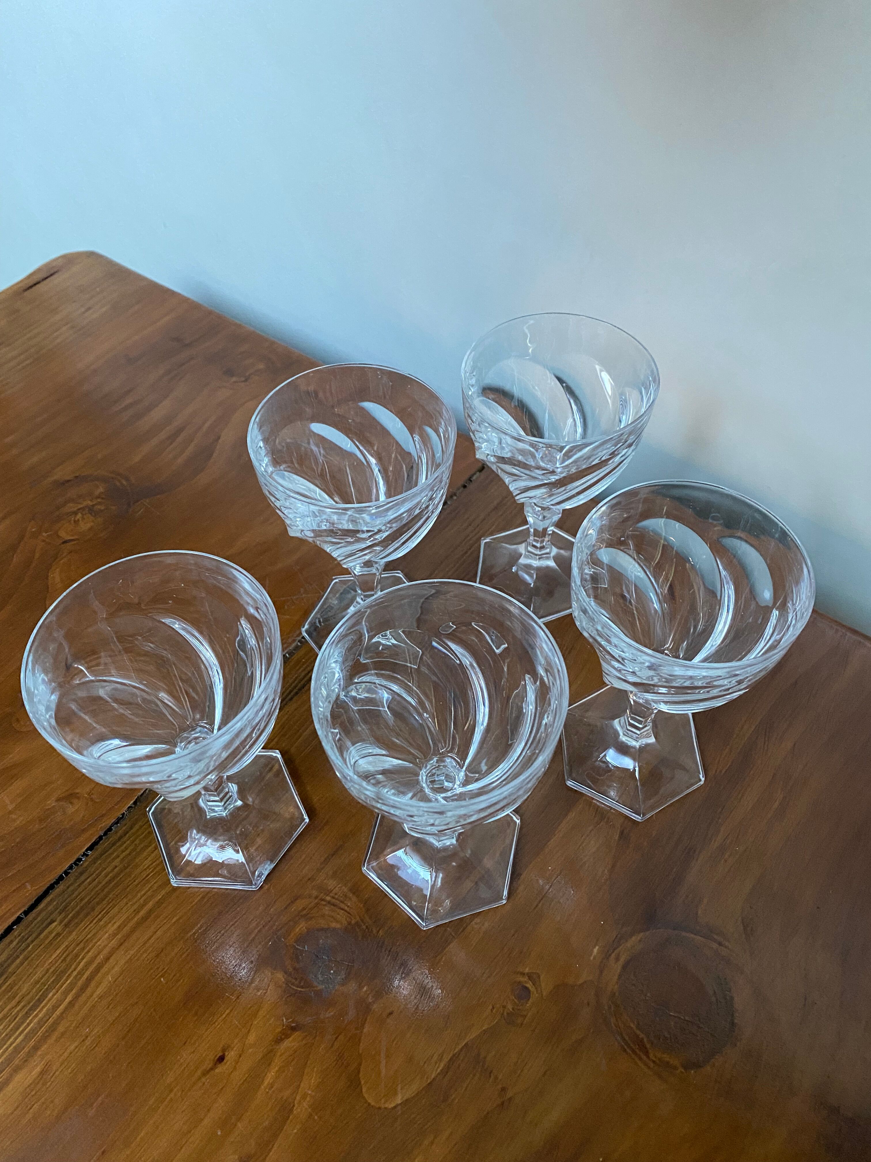 Crystal glasses