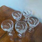 Verres en cristal