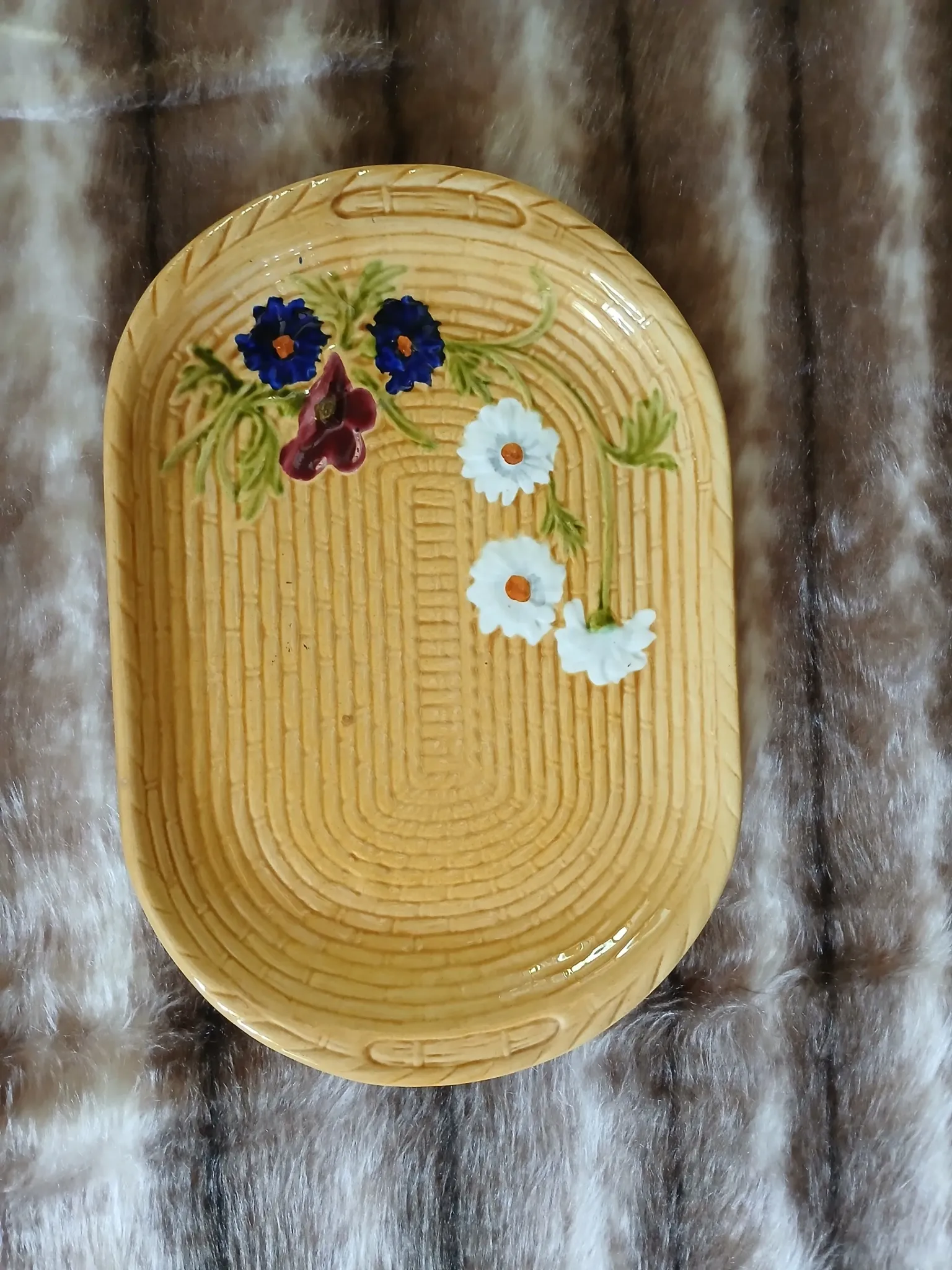 Old slipware plate