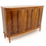 Scandinavian enfilade in mahogany, Swedish modern, Sweden, 1940.