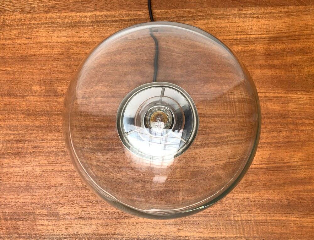 Vintage 1970s space globe table lamp