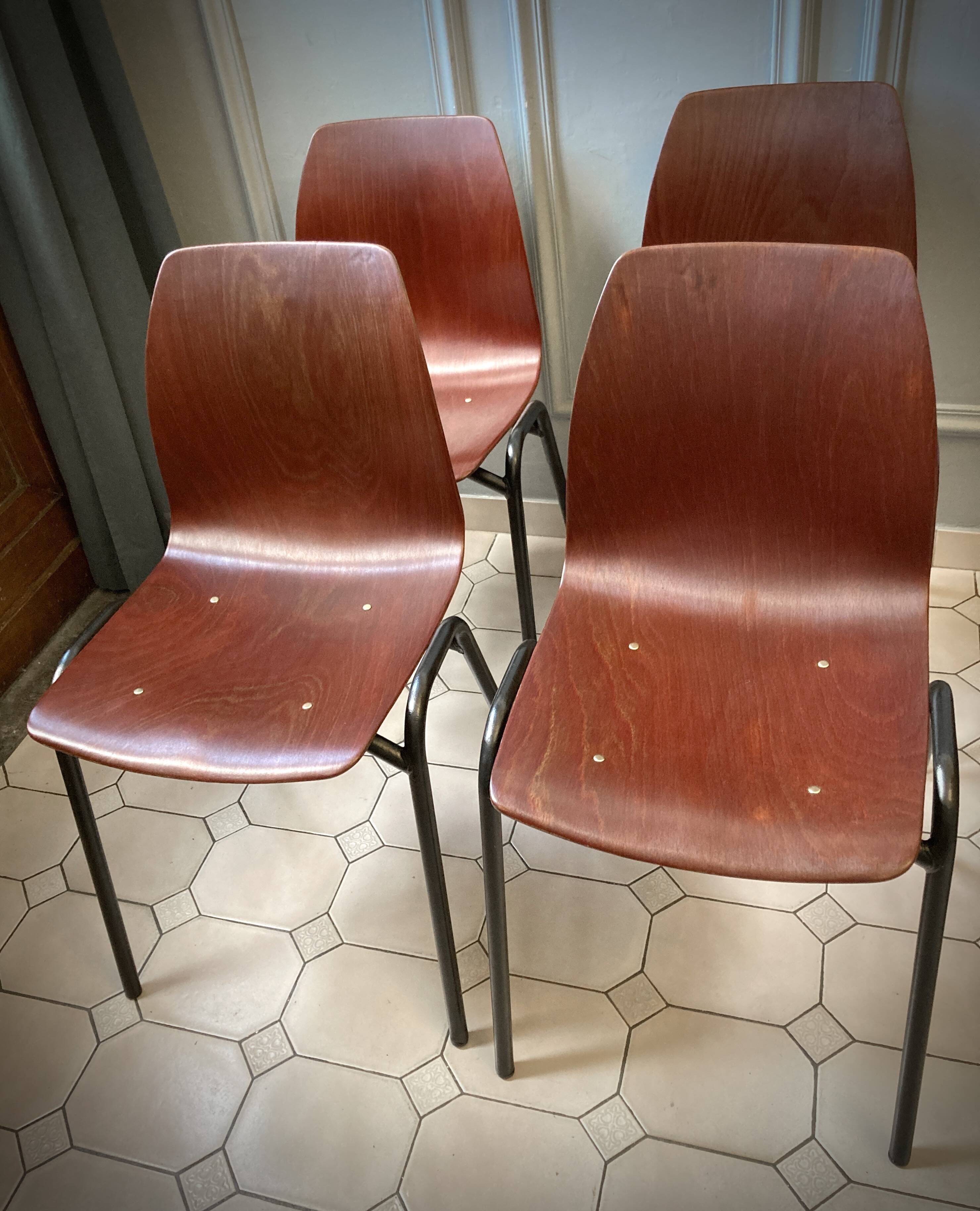 Ensemble de 4 chaise Paghole-Pagwood