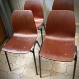 Ensemble de 4 chaise Paghole-Pagwood