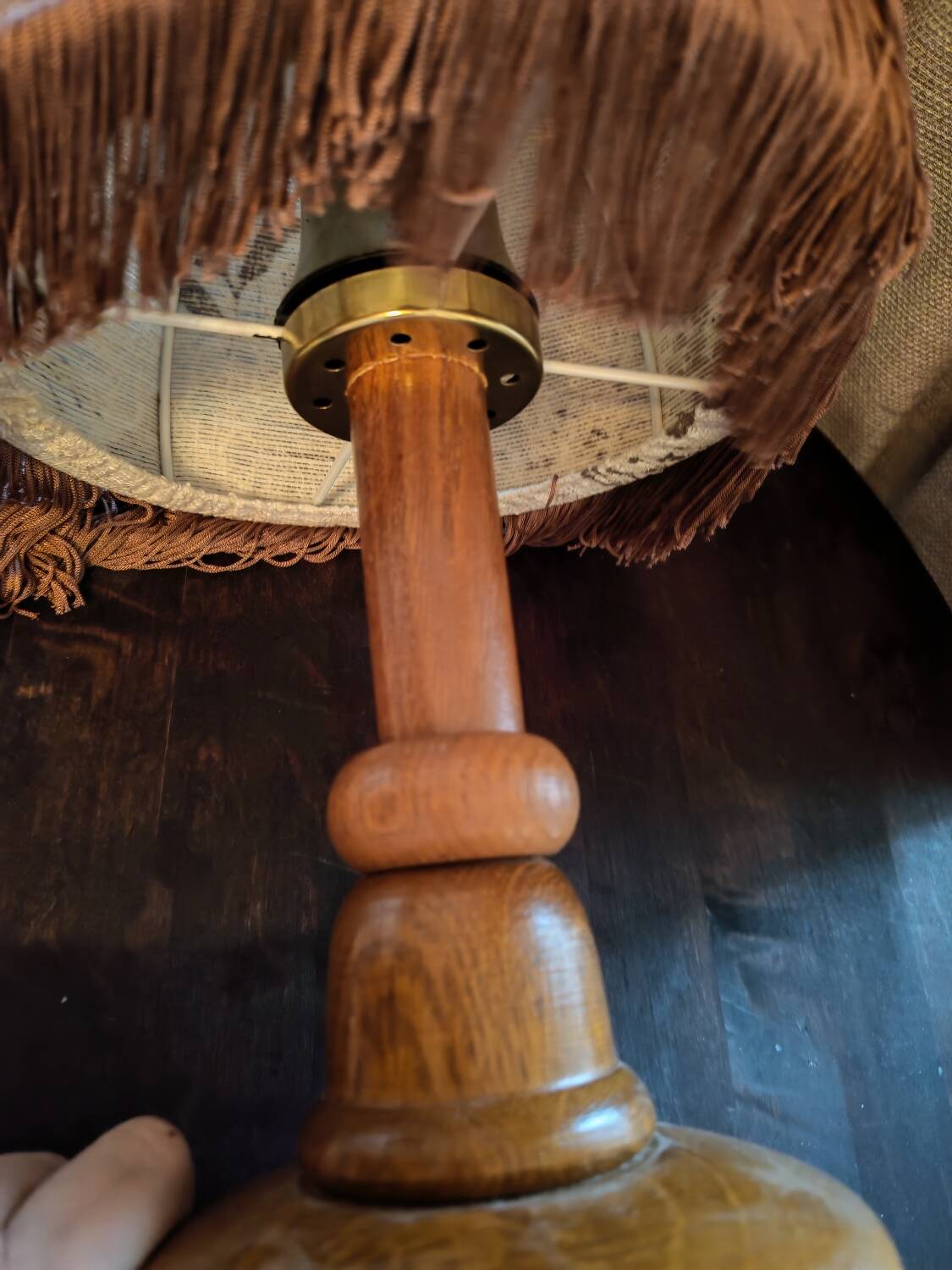 Vintage bedside lamp