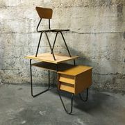 Bureau enfant vintage et sa chaise