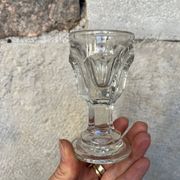 Paire de verres à liqueur dit « trompe couillon », 1900