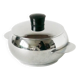 Small stainless steel sugar bowl, 1970