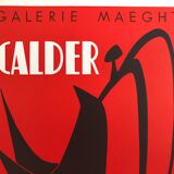 Original lithograph poster by Alexander CALDER, Galerie Maeght, 1959