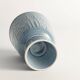 Vase bleu français moderne scandinave par Gunnar Nylund pour Rörstrand, Suède 1950