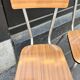 Chaises Formica années 50 Vintage