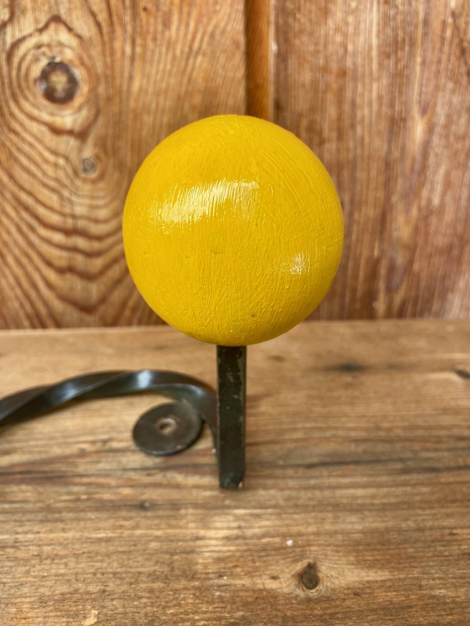 Vintage wall coat rack