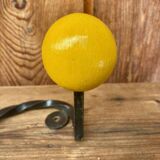 Vintage wall coat rack