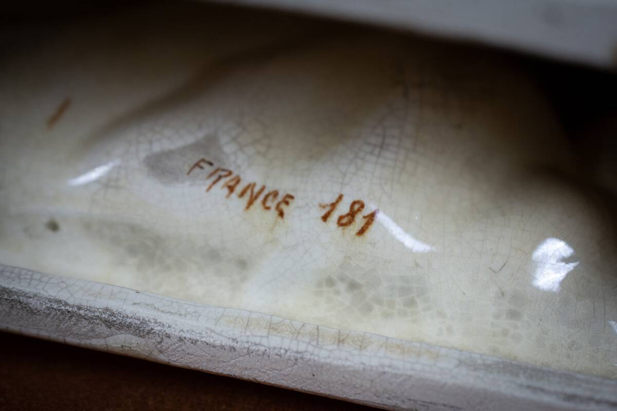 Art Deco pheasant in glazed earthenware by Louis Fontinelle - 1930s