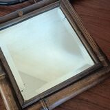 Double bamboo mirror