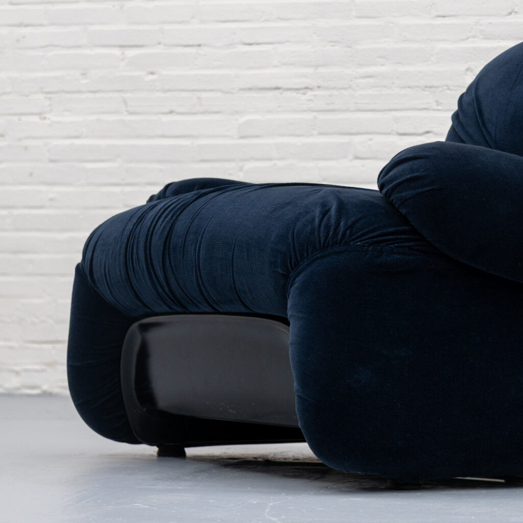 Malu lounge chair by Diego Mattu for 1P Italy 1970s