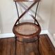 Ancienne chaise bistrot cannée
