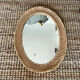 Wicker mirror