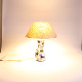 Patchwork Pattern Table Lamp By Keramika Liboje, Yugoslavia 1950S