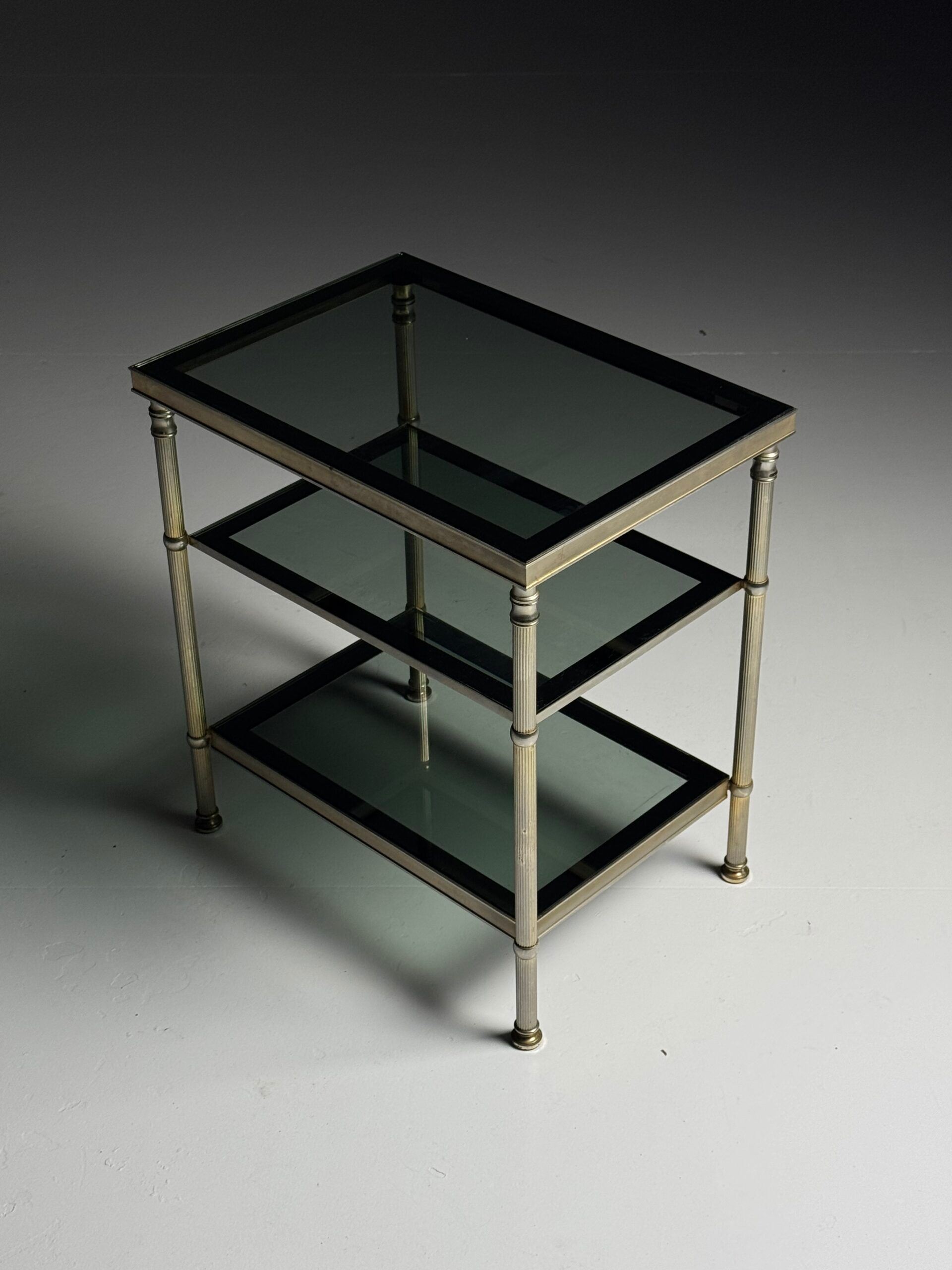 Metal side tables 1960s-70s