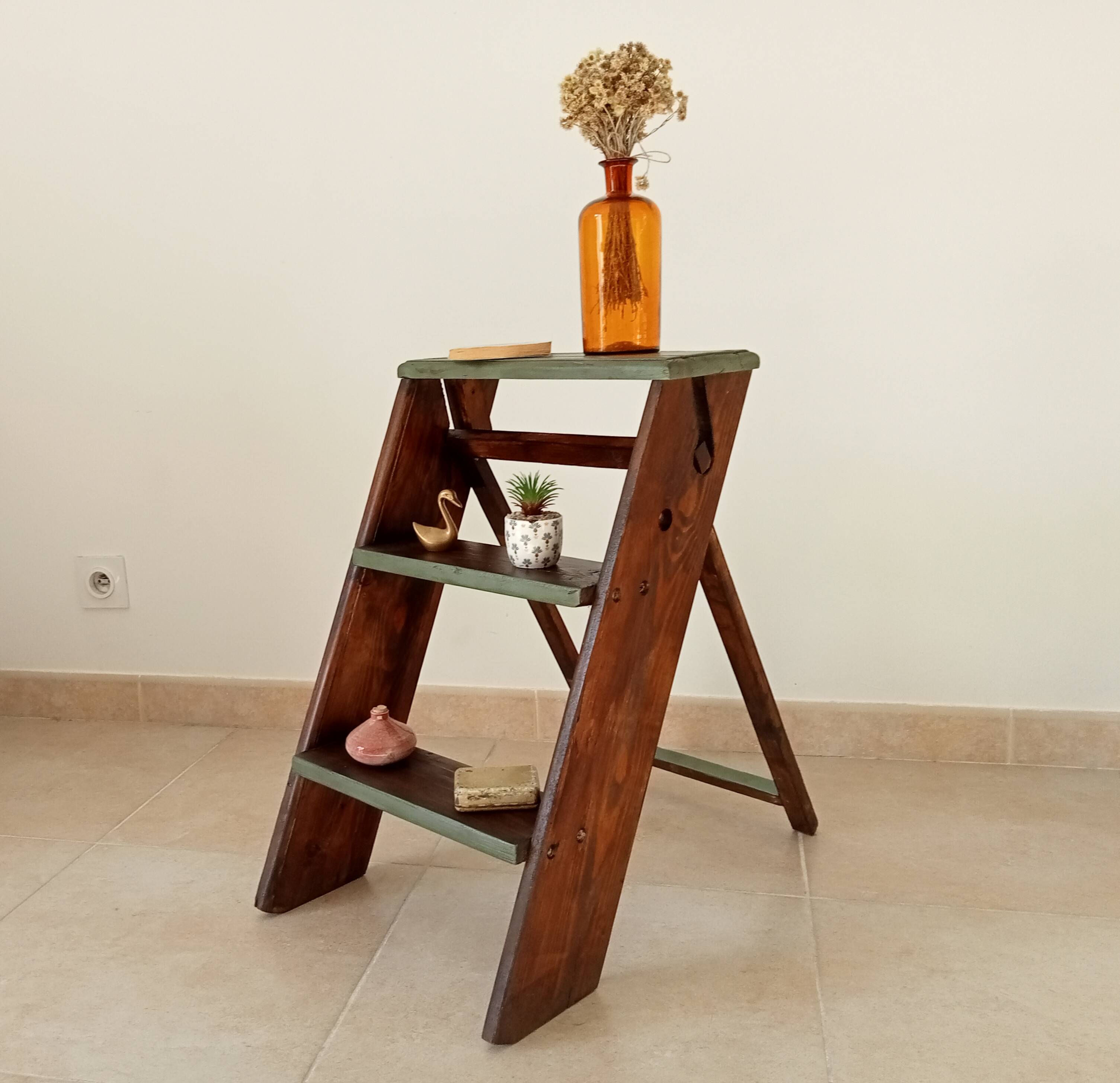 Vintage painter's stepladder