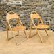 Vintage OTK folding chair pair