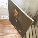Oil canvas portrait of a man