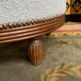 Pouf Art Deco era restored