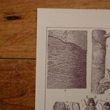 Original lithographs on trees