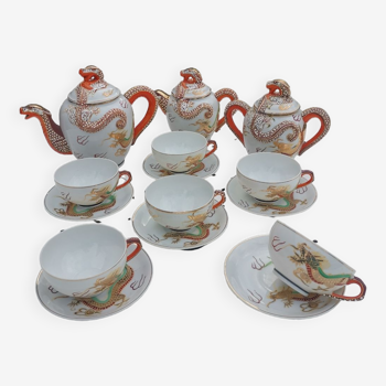 Dragon Yamasan Chinese tea set