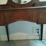 Dressing table with mirror