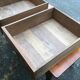 Louis Philippe style farmhouse table in solid cherrywood