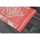 1970s Vintage Turkish Oushak Handmade Wool Cotton Pink Runner Rug 82x300