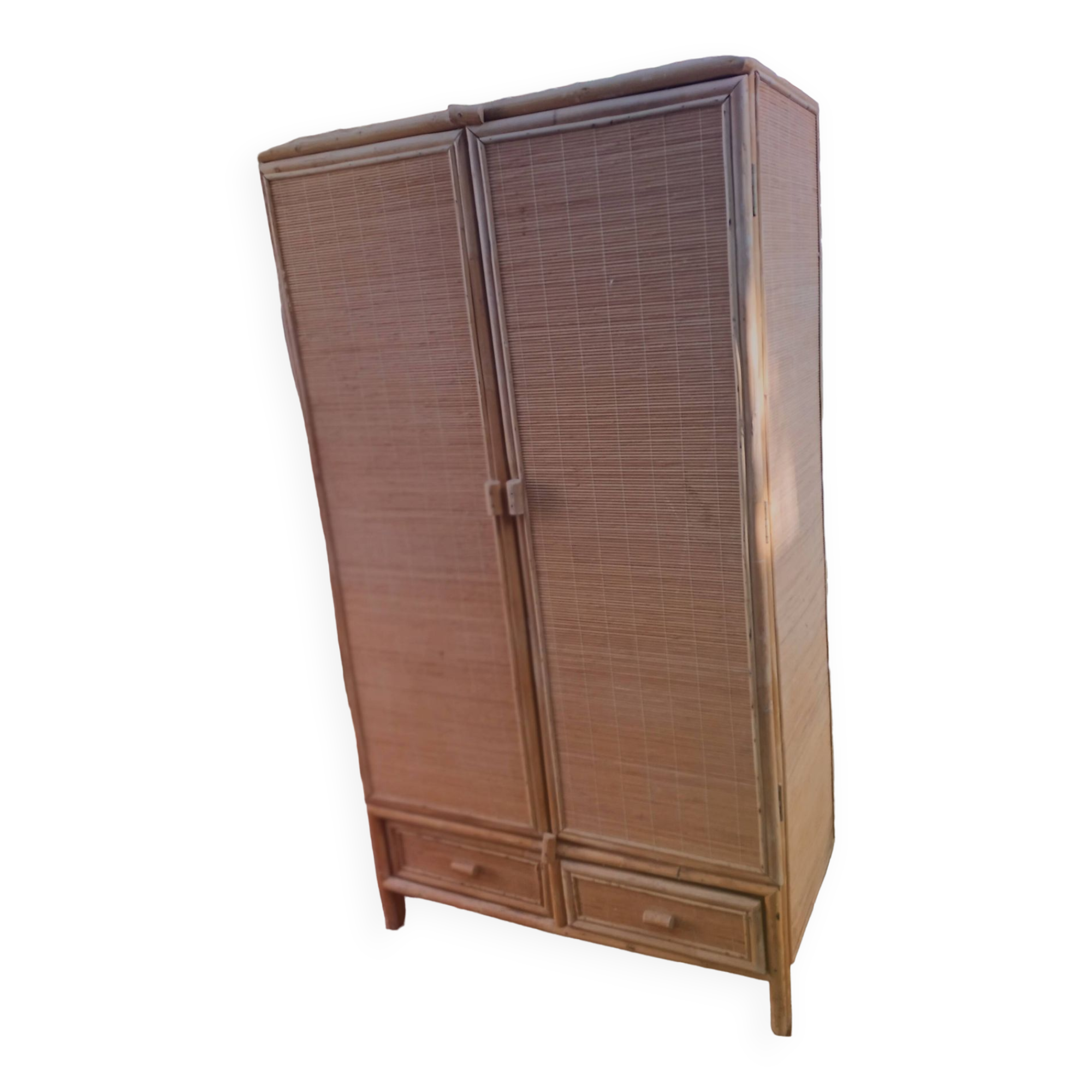 Bamboo wardrobe