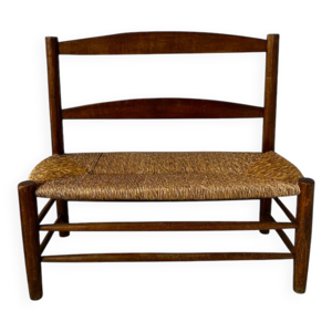 Banc ancien en bois et