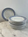 Set of 15 flat plates Sarreguemines Béatrice collection