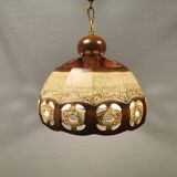 Ceramic hanging lamp, Danish from the 1970s.