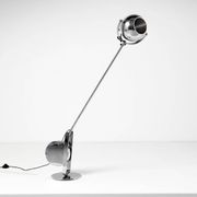 Oversized chrome lamp with counterweight Anonymous Italia, 1970