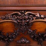 Unique wardrobe, France, around 1880.
