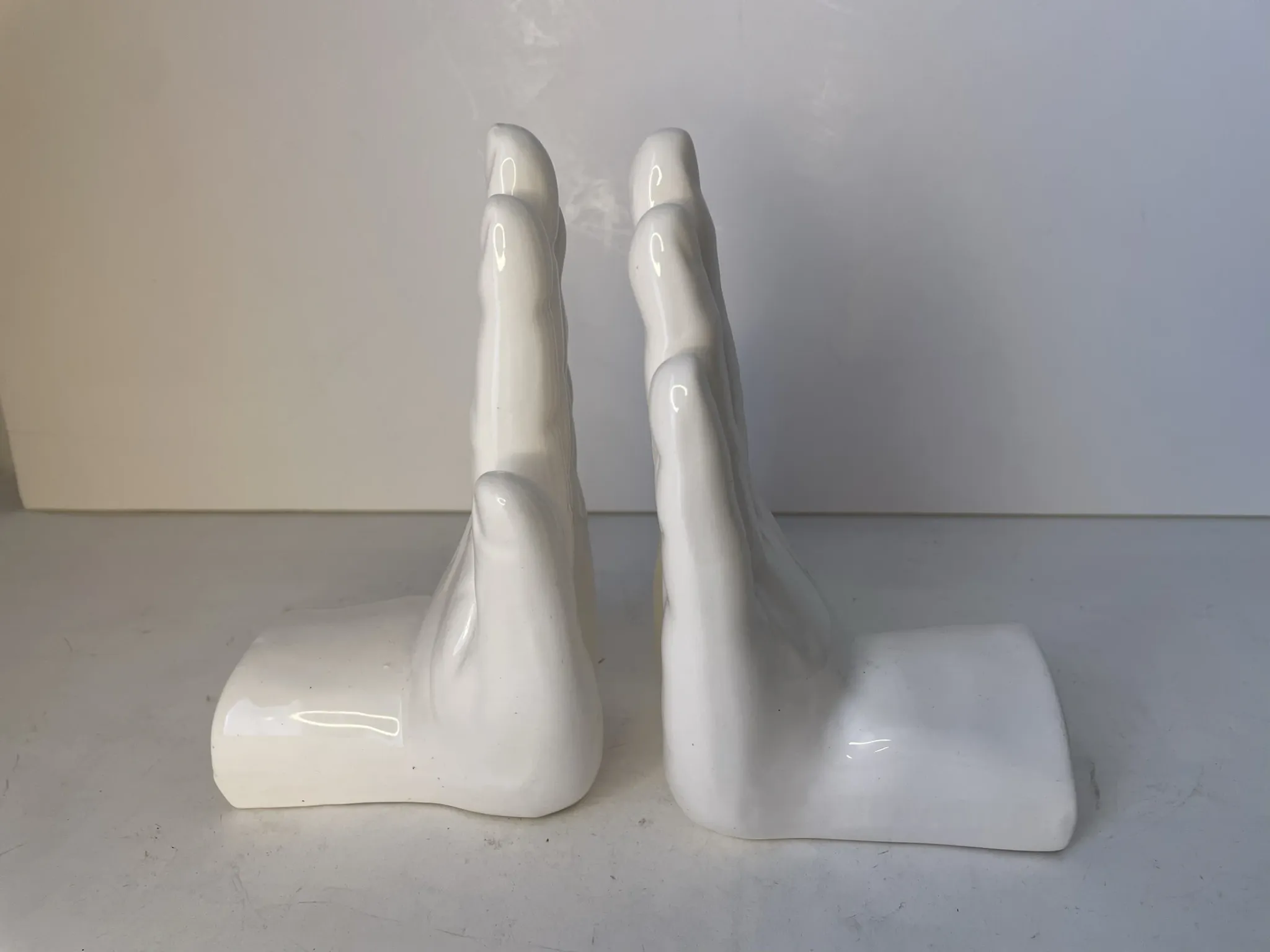 Ceramic bookends 70s/80s