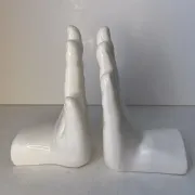 Ceramic bookends 70s/80s