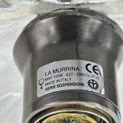 Ensemble de lampes suspendues d'Italie par La Murrina.