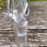 Old glass decanter
