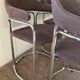 Series of 4 Italian armchairs by Otto Gerdau 1970s