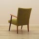 Green armchair, Danish design, 1960s, made in Denmark